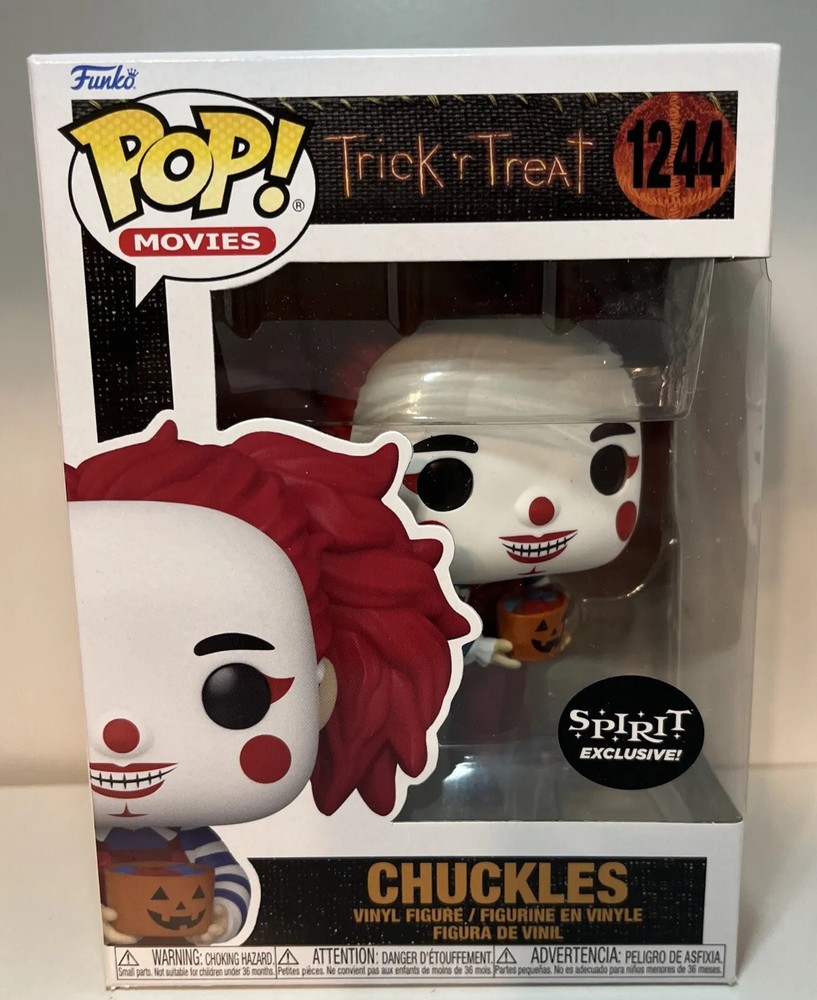 Funko Pop! Chuckles Clown Vinyl #1244 Trick R Treat Horror Movie With Protector