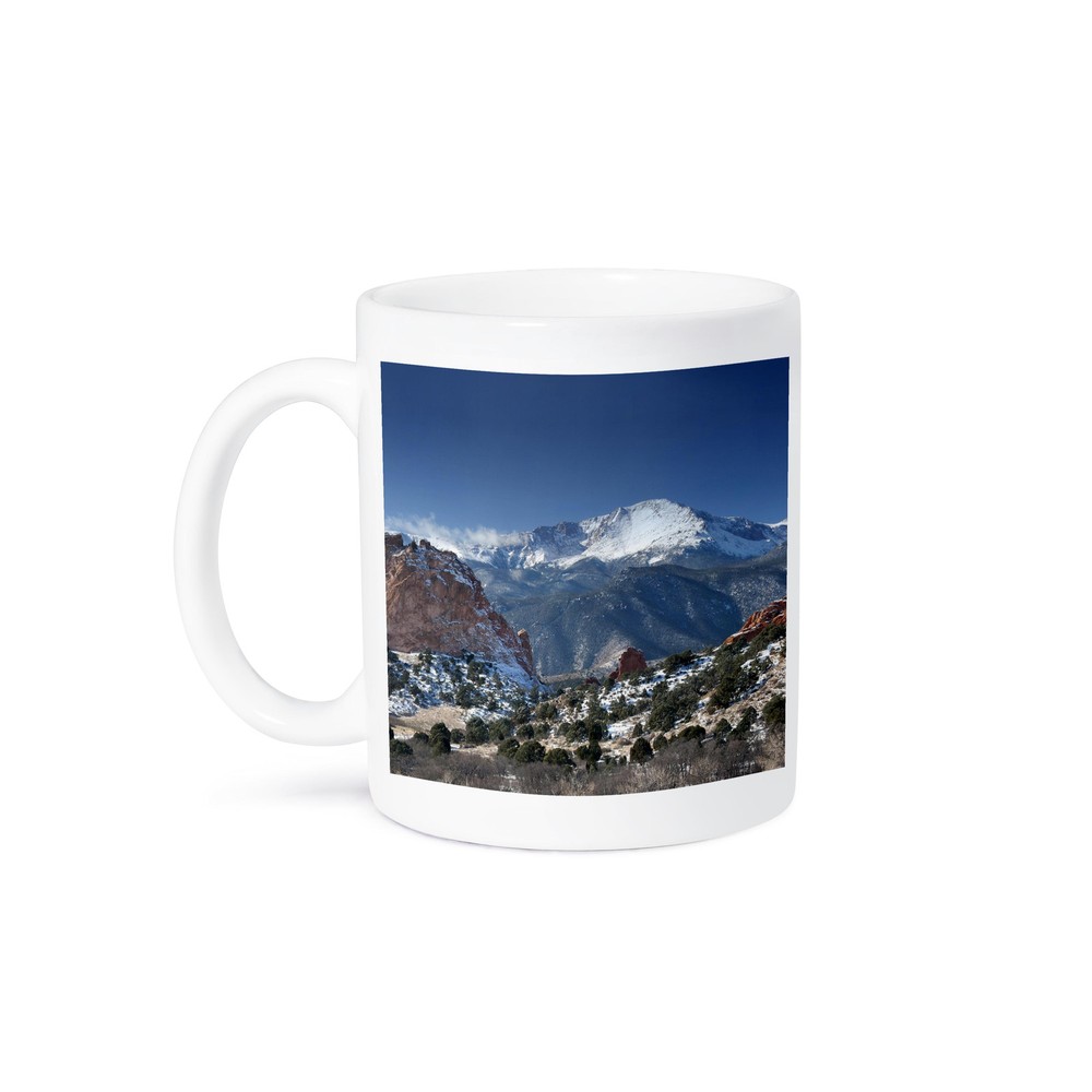 3dRose Colorado Mountains Pikes Peak Travel Mug