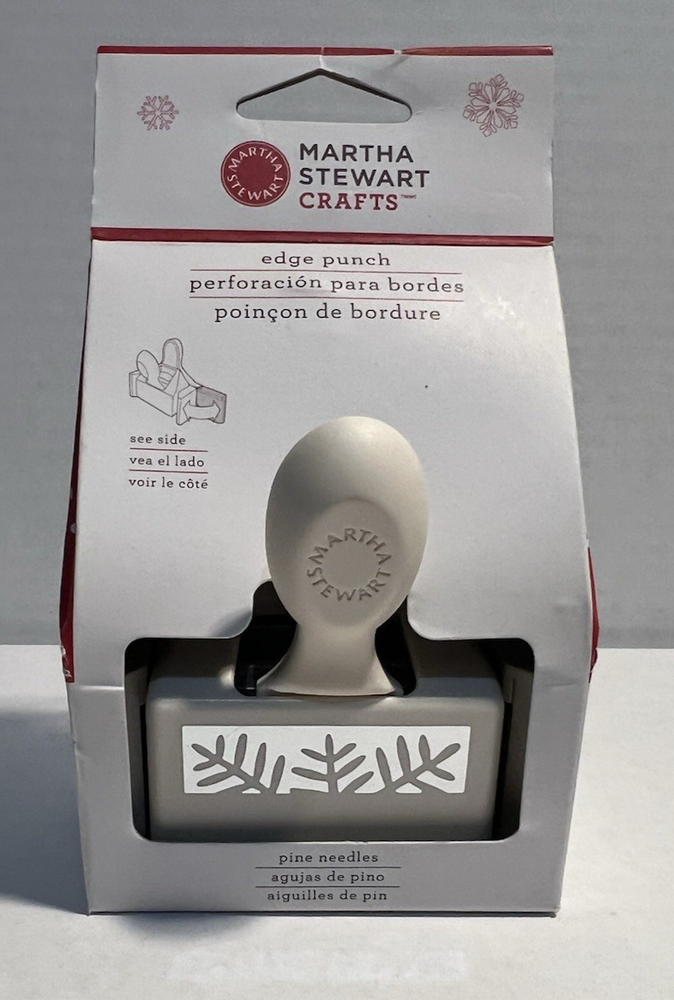 Martha Stewart Crafts Pine Needle Edge Punch Scrapbooking Tool Retired