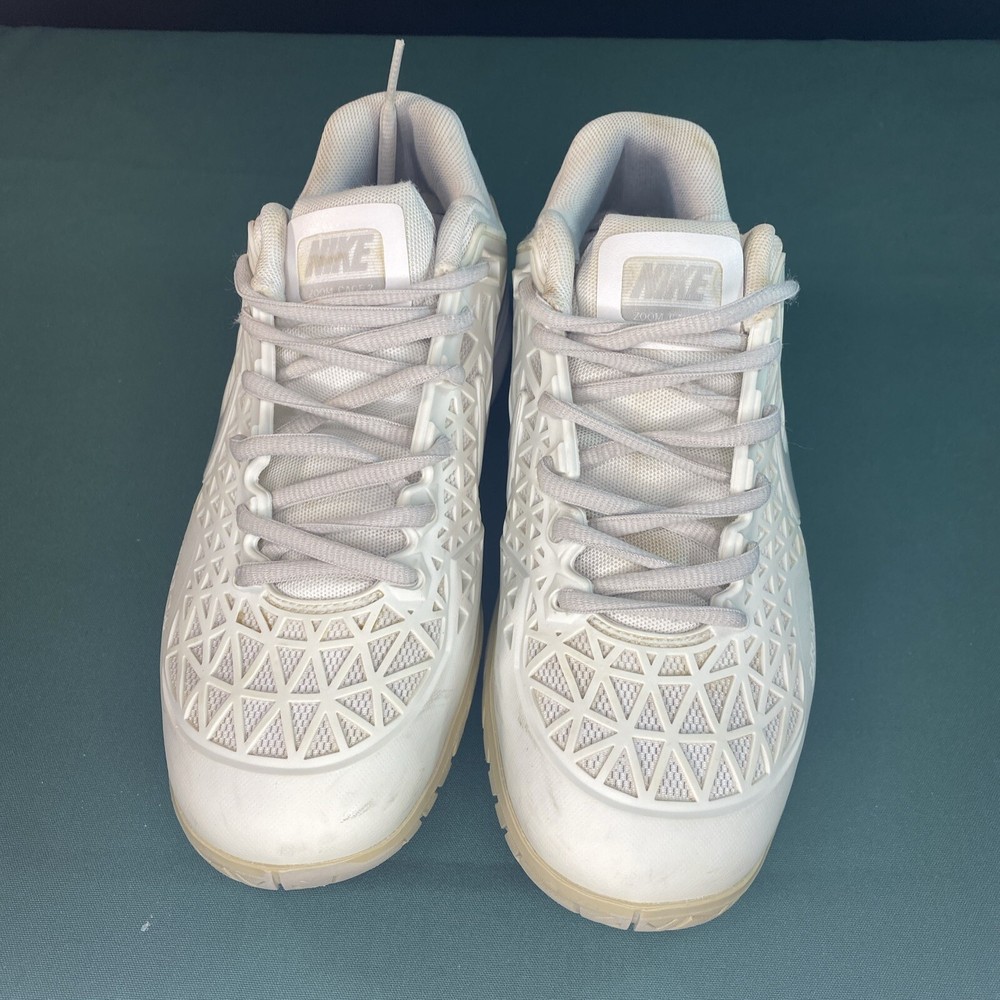 Nike Zoom Cage 2 Dragon Tennis Shoes for Women Size 6 White Style 705260-101