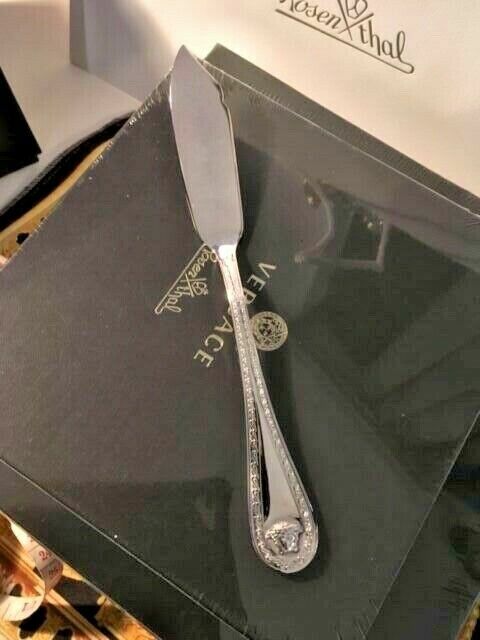VERSACE KNIFE MEDUSA SILVER PRESTIGE LUXURY DINNER HOME DECOR AUTHENTIC New