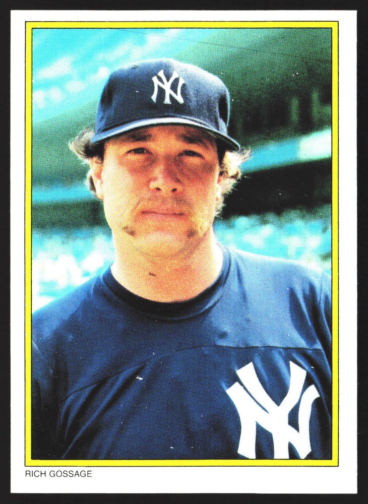 1983 Topps Rich Gossage #11 Yankees All-Star Collector's Edition