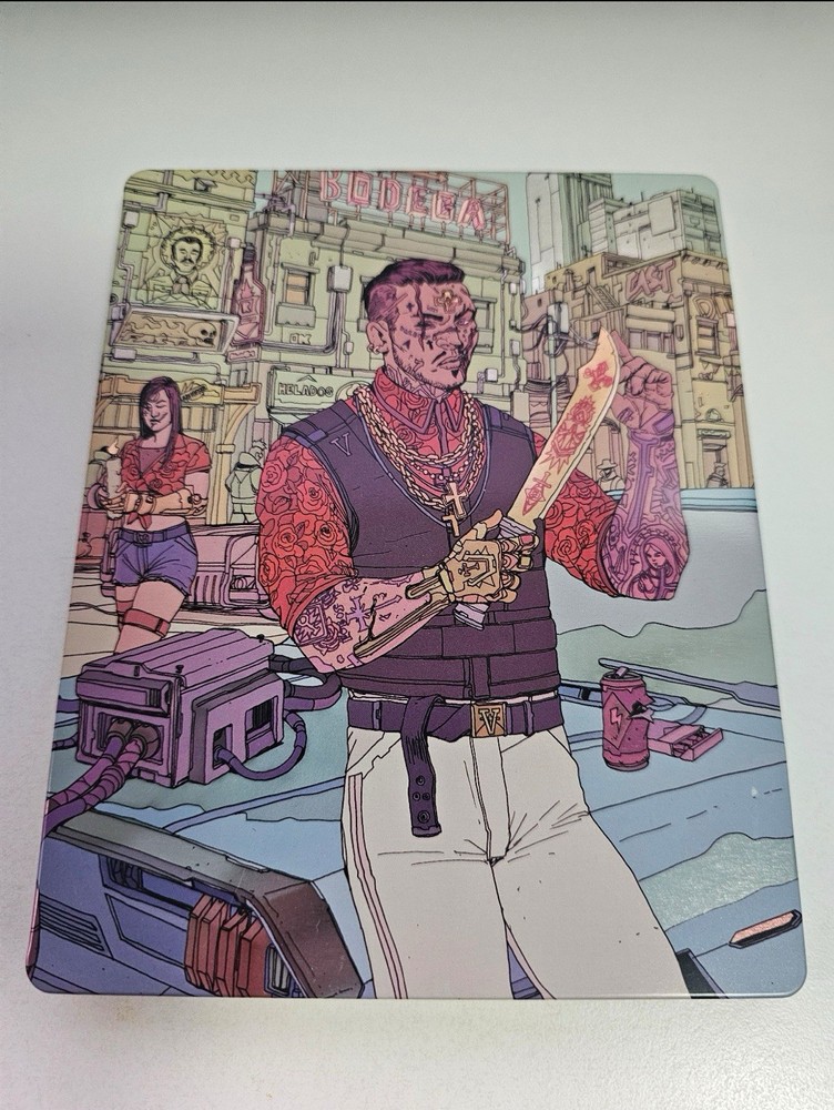Cyberpunk 2077 Limited Edition Voodoo Boys / Valentinos Metal Steelbook Case