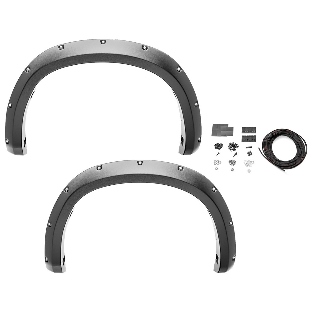 Bushwacker Pocket Rivet Style Rear Fender Flares Set for 1993-2011 Ford Ranger
