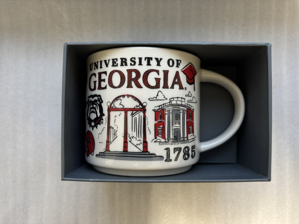 Starbucks Been There Georgia Mug UGA College Collectible