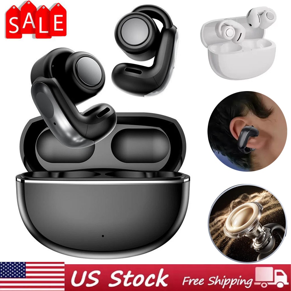 Ultra Open Earbud Ear True Wireless Open Earbuds, Bluetooth Headphone New Sealed