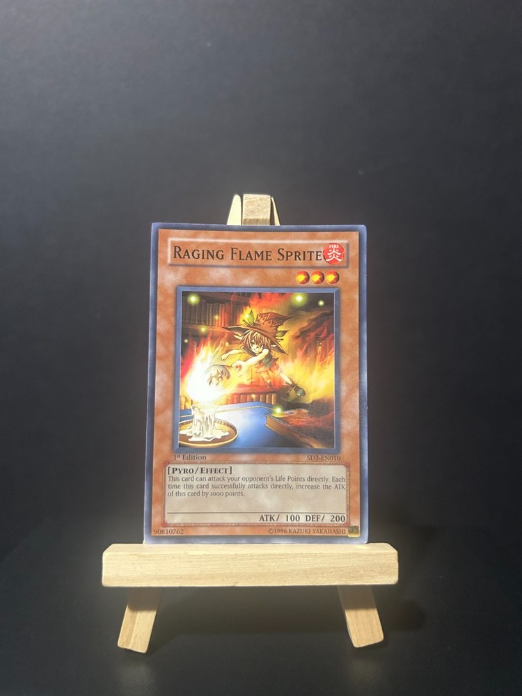 Raging Flame Sprite SD3-EN010 Structure Deck: Blaze of Destruction 1st Edition