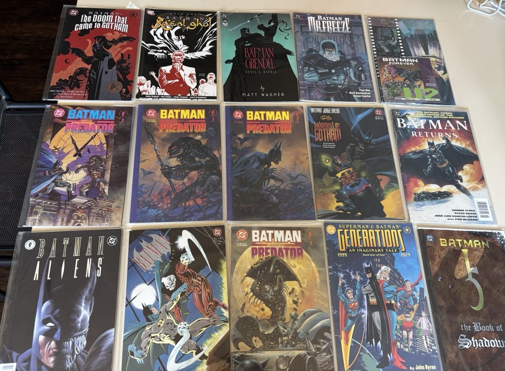 Batman Comics Lot- 15 Total