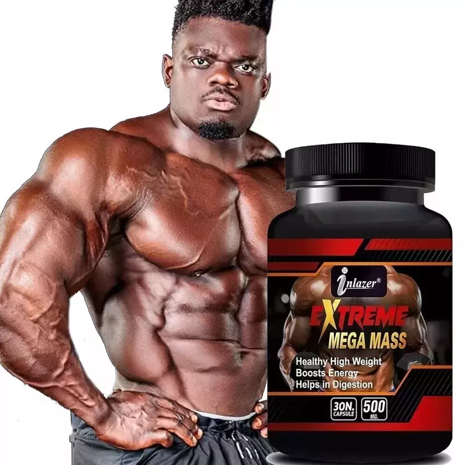 Natural Muscle Builder for Men – Enhances Growth, Size & Strength