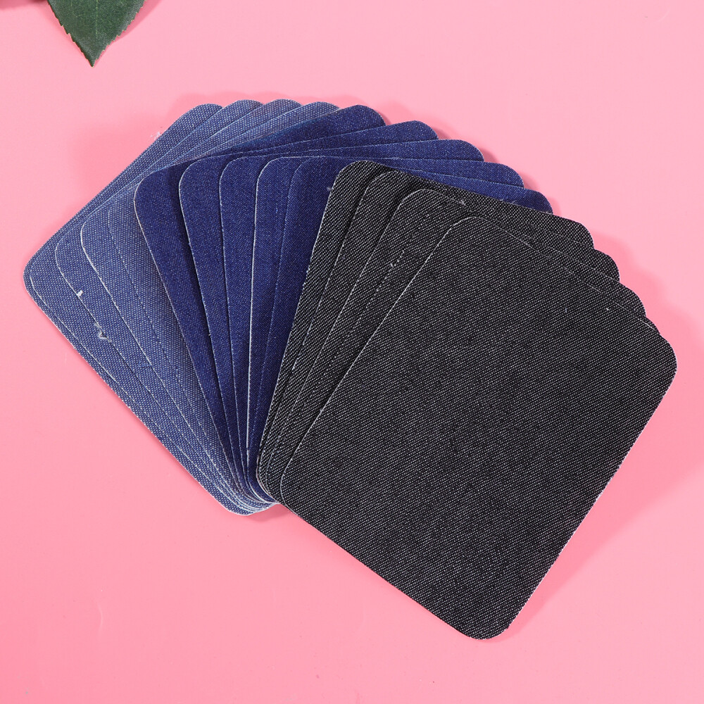 15 Pcs Embroidered Cloth Iron Sew Badges Jean Repair Jackets Iron On