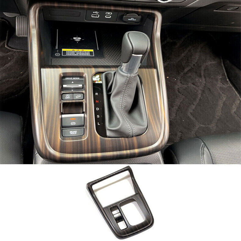 2023-2025 Honda CR-V Wood Grain Gear Shift Console Trim Cover  
