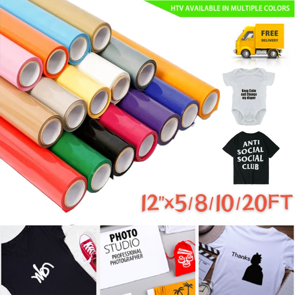 Heat Transfer Vinyl Roll 12