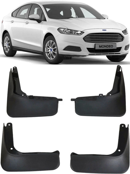 Genuine Front & Rear Splash Guards Mud Flaps For 2013-2025 Ford Fusion / Mondeo