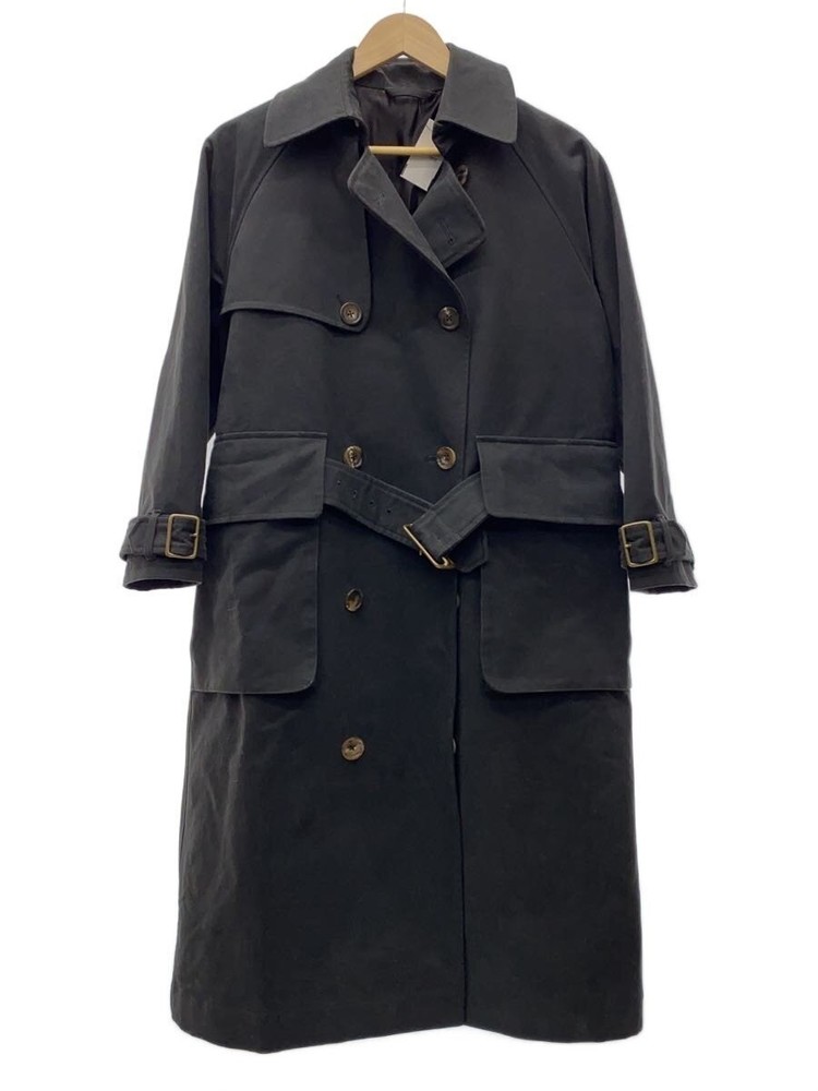 S.E.H Kelly Trench Coat/Cotton/Blk/5421001 4577