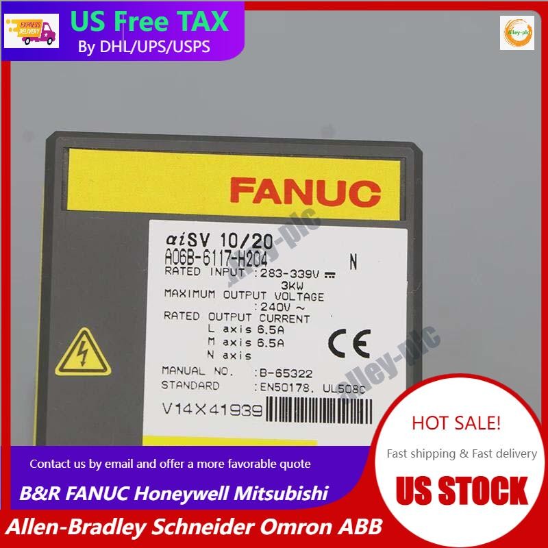 New FANUC A06B-6117-H204 Drive Compatible with αi Series A06B-6117-H204