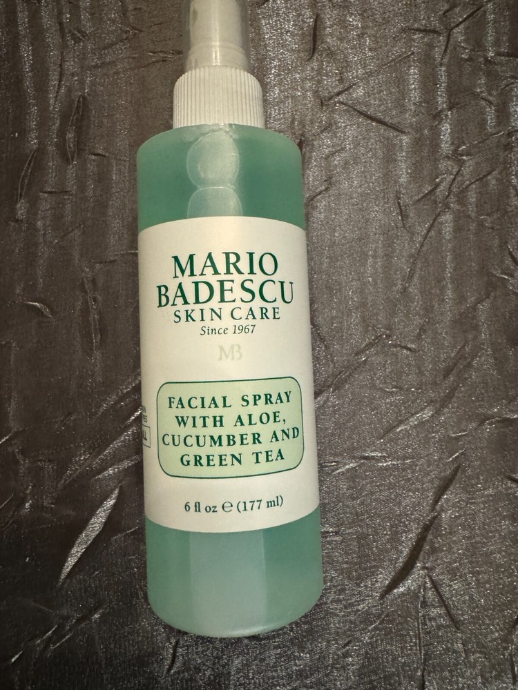NEW Mario Badescu Glow Facial Spray with Aloe Cucumber Green Tea