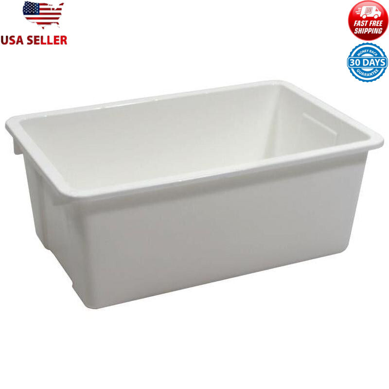 11 Gallon Heavy-Duty Nesta Bin with Lid for Restaurant Storage & Organization