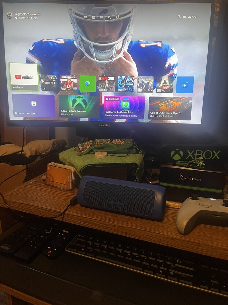 Koorui 24 Inch Curved Computer Gaming Monitor