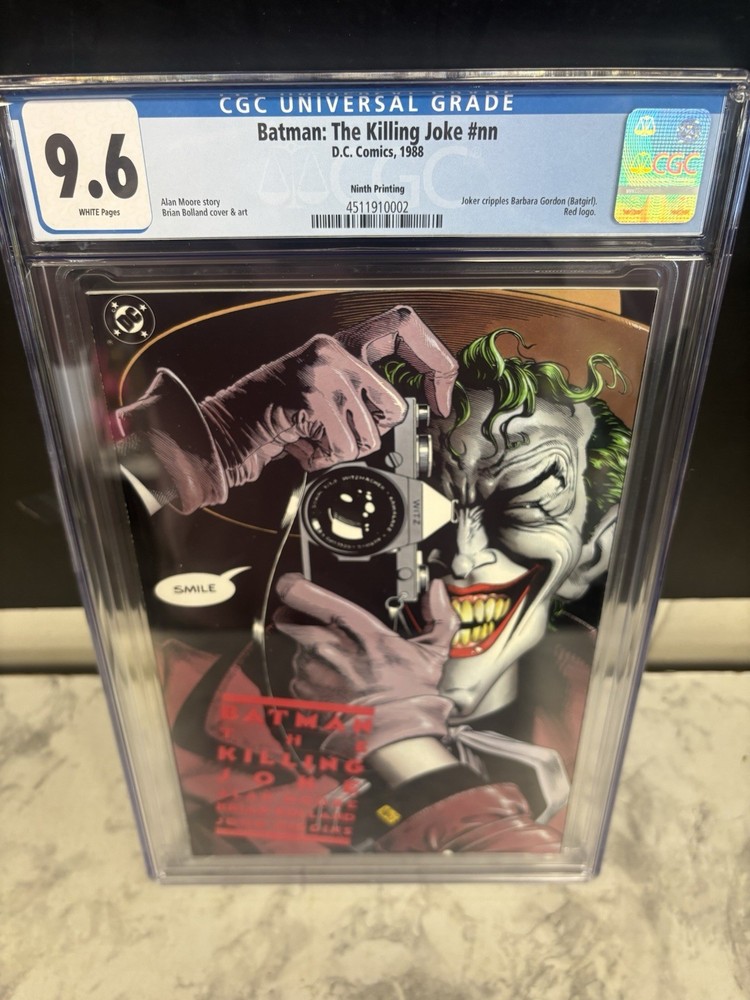 Batman: The Killing Joke NINTH Printing CGC 9.6 RARE (DC Comics July 1988)