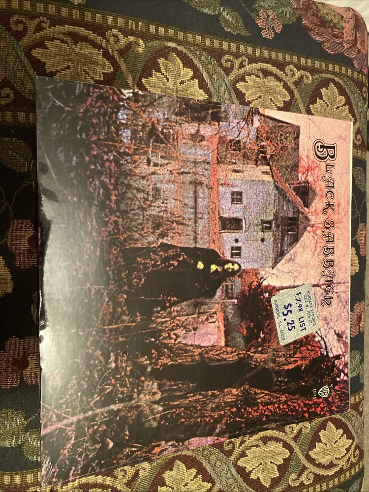 BLACK SABBATH Self Title  1871 WB 1970 FACTORY SEALED 1ST PRESS Vintage OZZY