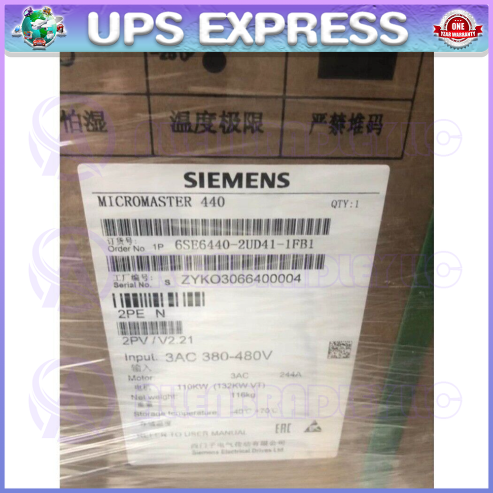 6SE6440-2UD41-1FB1 SIEMENS Frequency Converter Fast Shipping GQZ1