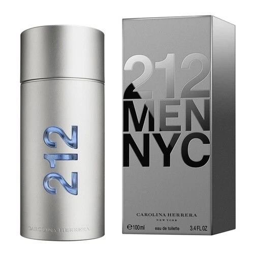 212 MEN NYC by Carolina Herrera Cologne for Men EDT 3.4 oz Brand new sealed
