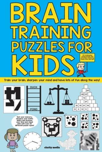 Brain Training Puzzles For Kids: 100 of the best brain teasers with over  - GOOD
