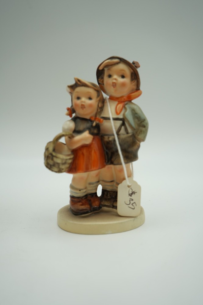 German Hummel Figurine Set - Boy and Girl Pair
