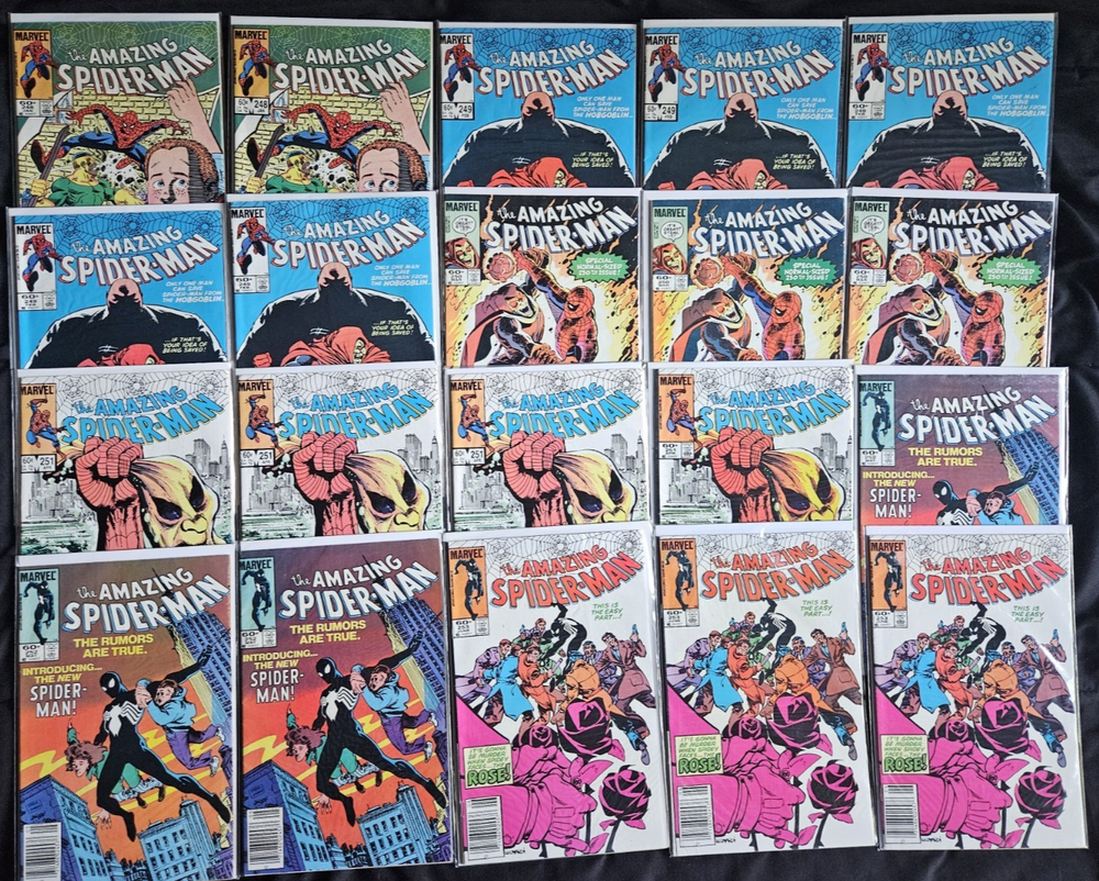 Amazing Spider-man #248-258 Mixed Lot of 41 (Marvel Comics)