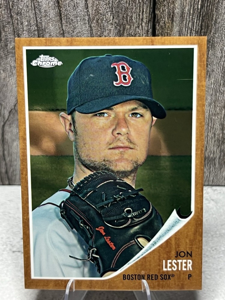 2011 Topps Heritage Chrome Jon Lester #C169 Serial #/1962