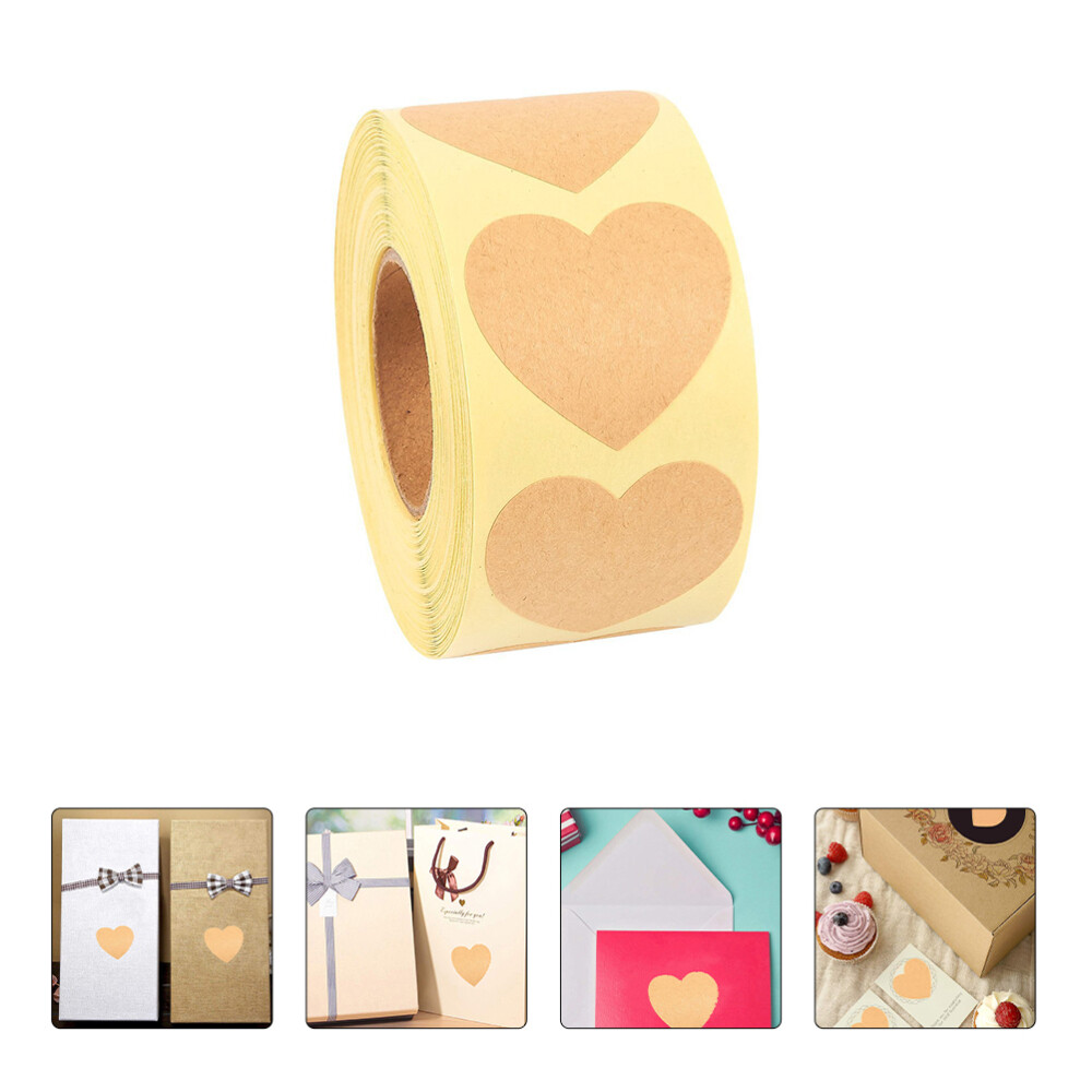 5 Rolls Sticker Party Gift Tags Premium Material Stickers Clean Surface