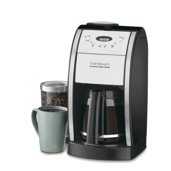 Cuisinart Burr Grind & Brew 12-Cup Coffee Maker Automatic Stainless Steel