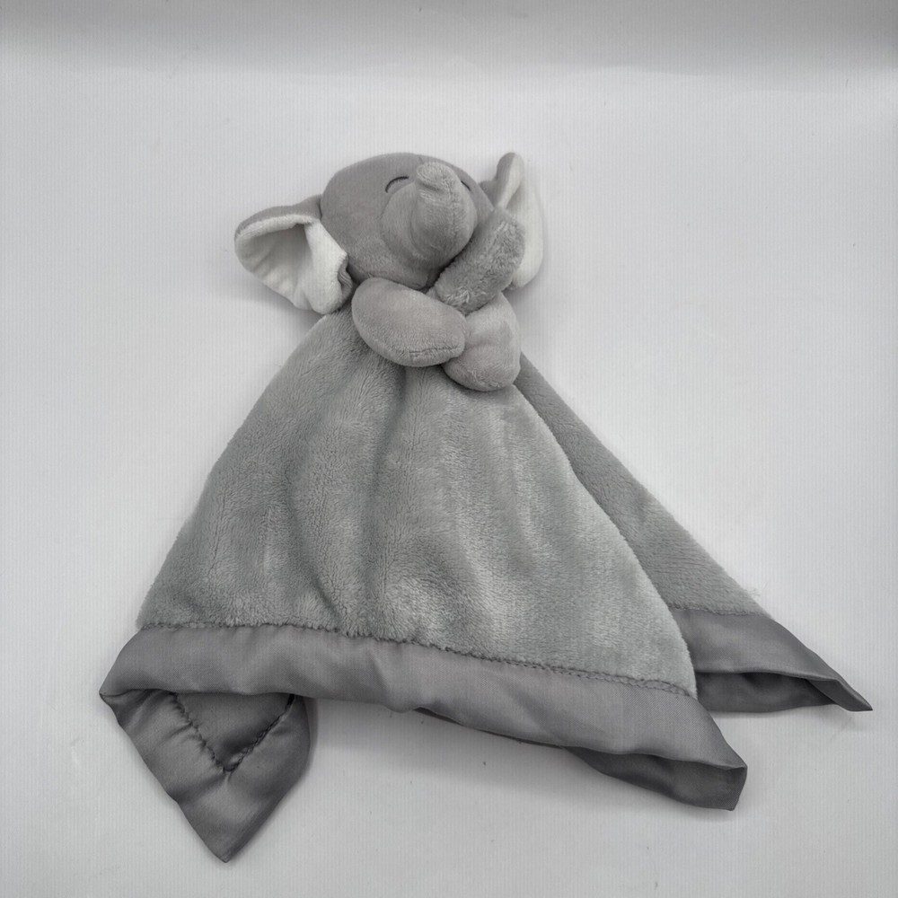 Carter’s Baby Gray Elephant Lovey Security Blanket Blankie Plush Lovie Toy 2018