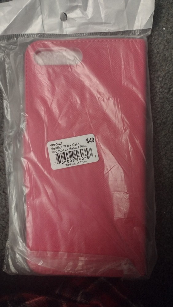 I Phone 8+ case pink. NWT MSRP $49 Flash Sale!!-image