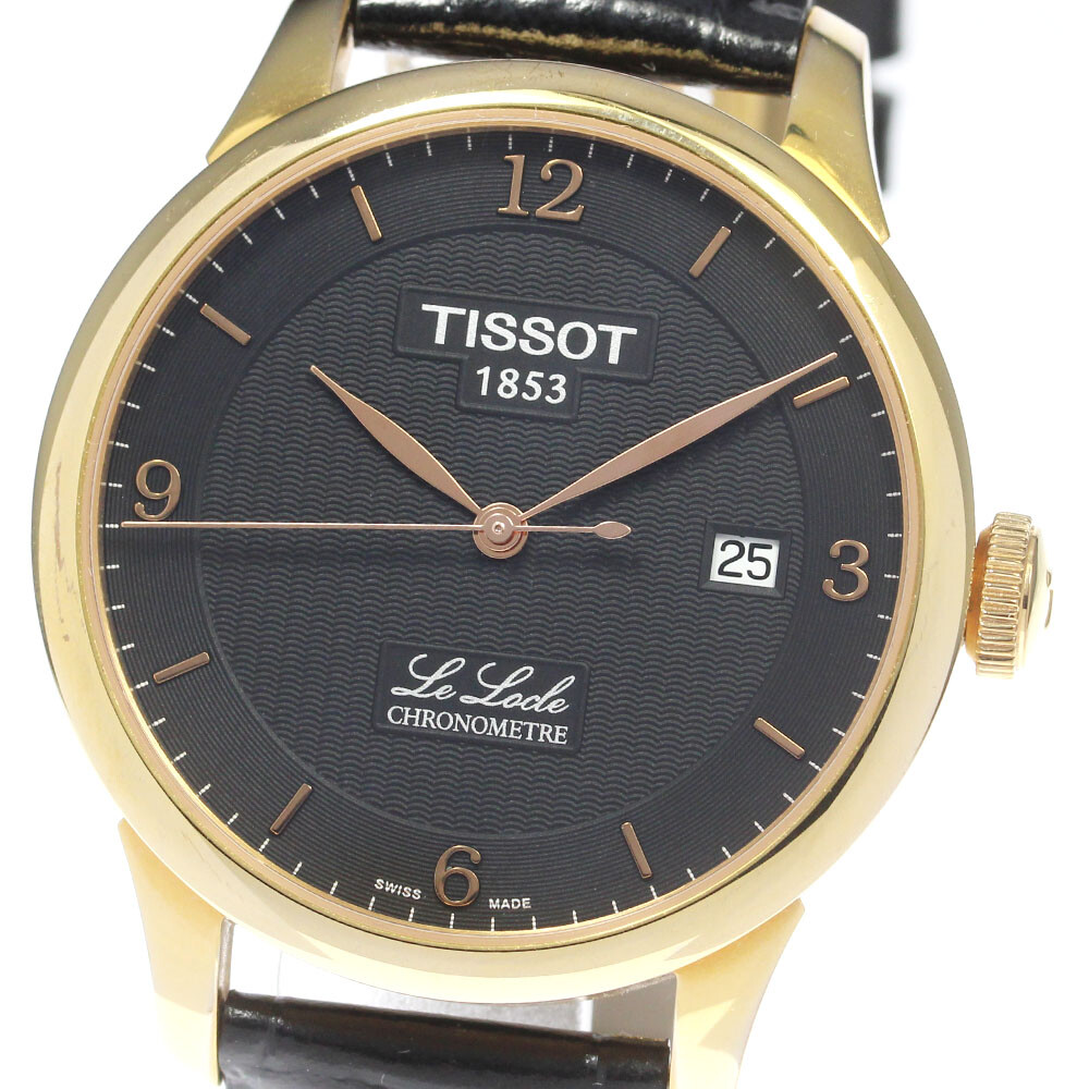 Tissot  Le Locle Date Automatic Winding Men'S Box With Warranty 797116 Ev20 Used