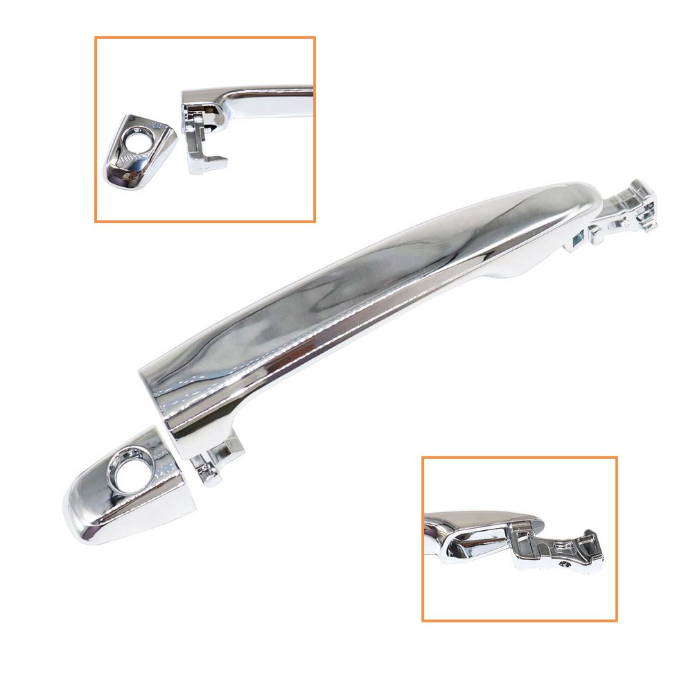 Chrome Front Driver Side Exterior Door Handle For 2003-2009 Toyota 4Runner