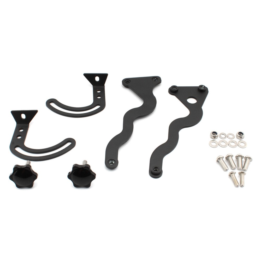 Upgrade Your BMW R1250GS or R1200GS LC/ADV with a Durable Windshield Support Holder Strengthen Bracket Kit for Enhanced Stability and Performance