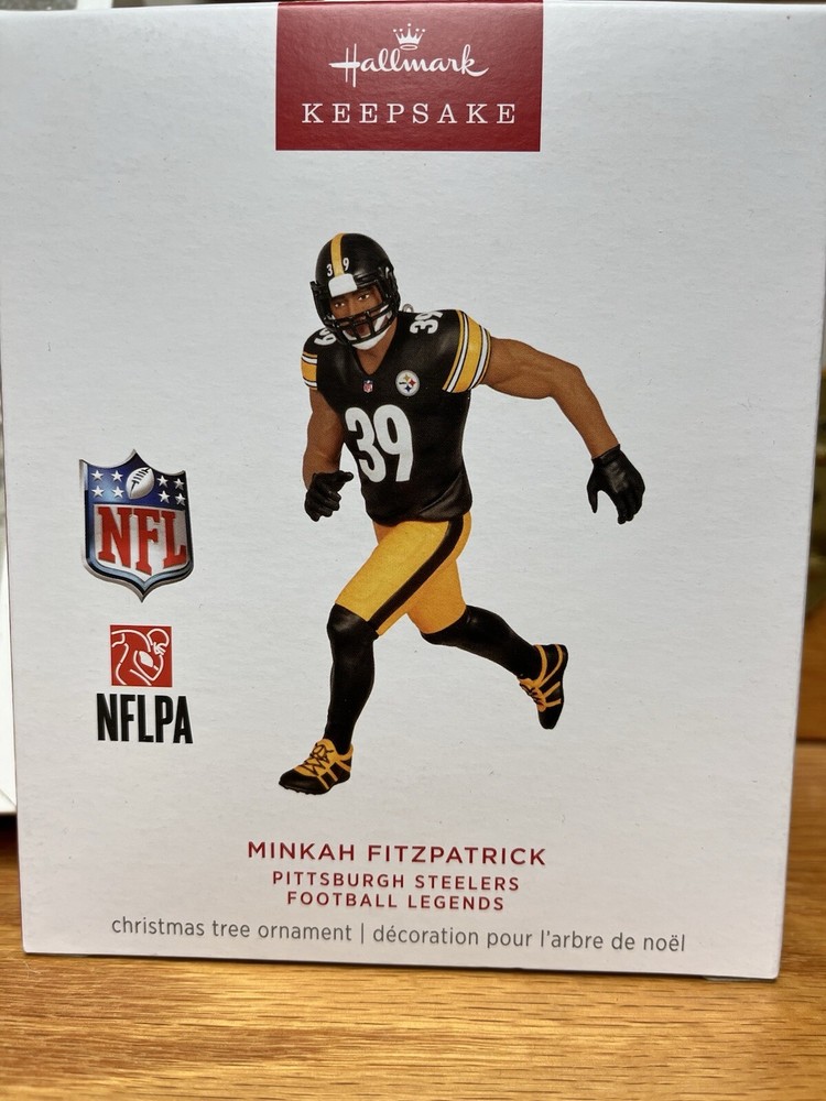 2024 Hallmark NFL Steelers Minkah Fitzpatrick Football Legends Collectible