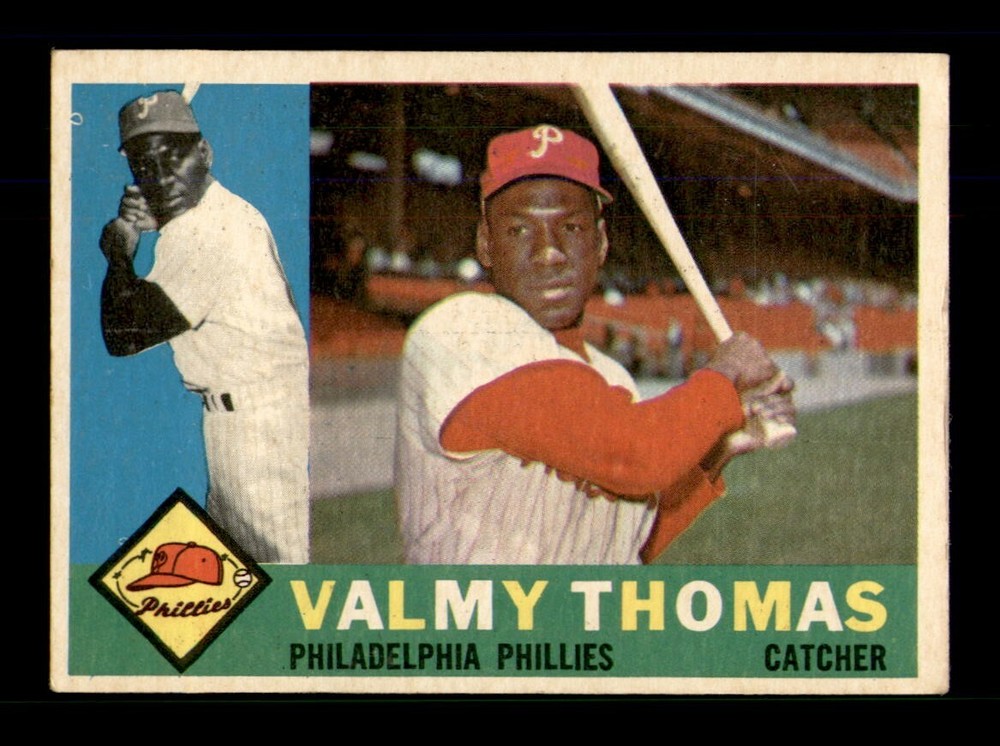 1960 Topps Valmy Thomas #167 EX Condition from OBGcards Set Break