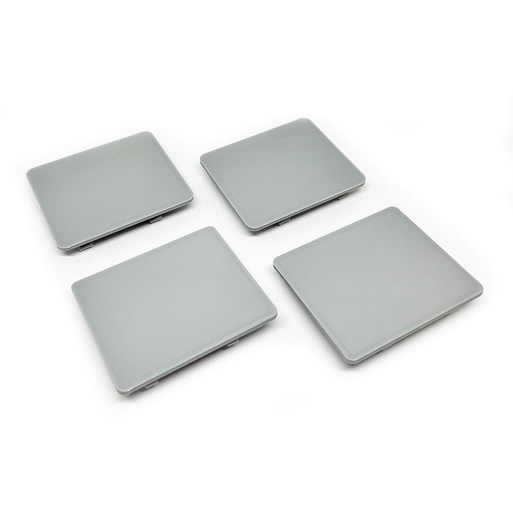 for Mercedes w210 Jack Cover Trim Side Skirt Rocker Panel Plug Cap Set 4 Pcs