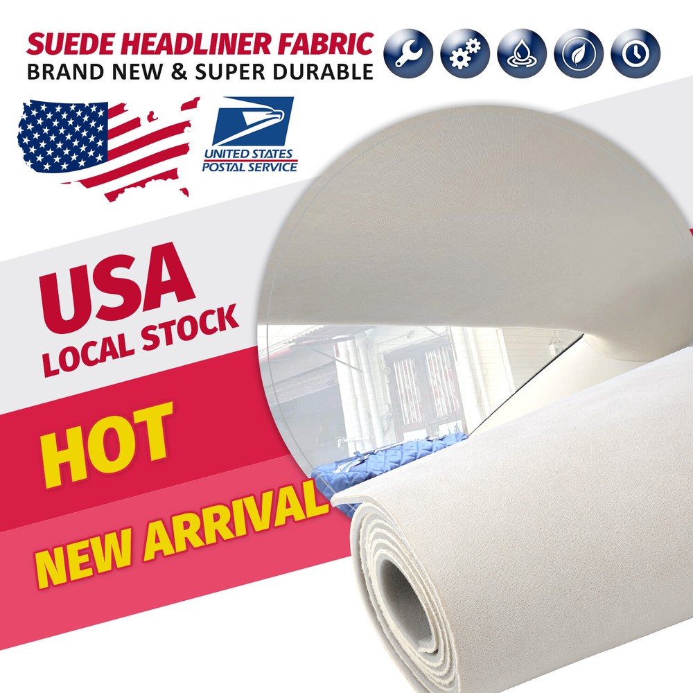 New Foam Backed Automotive Headliner Fabric Sunroof Upholstery Craft 79