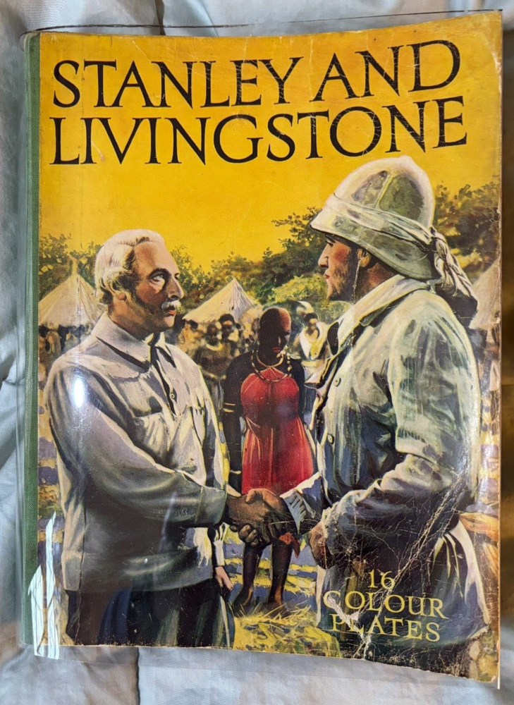 Stanley and Livingstone UK movie tie-in VG c1939 Spencer Tracy - Richard Greene