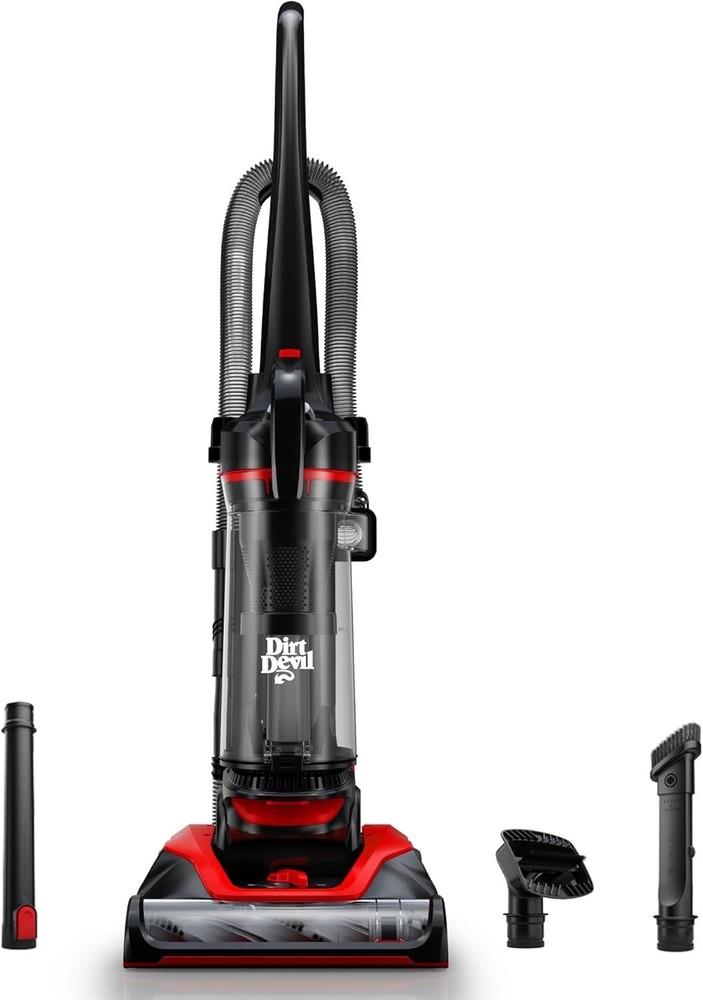 Multi-Surface Extended Reach+ Upright Bagless Vacuum Cleaner for Carpet and Hard