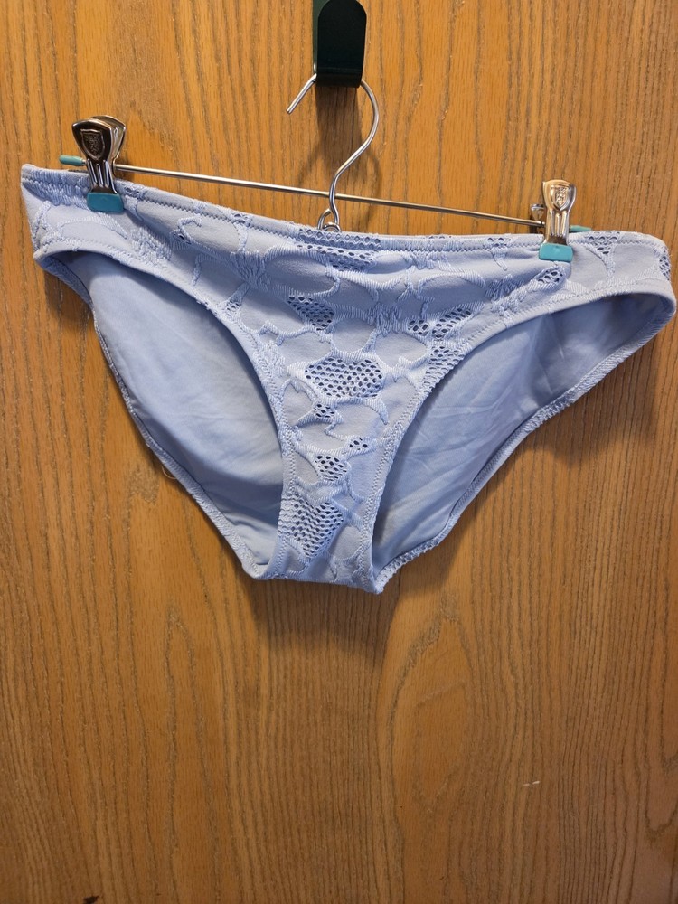 New AERIE Bikini Bottom. Size L. Light Blue