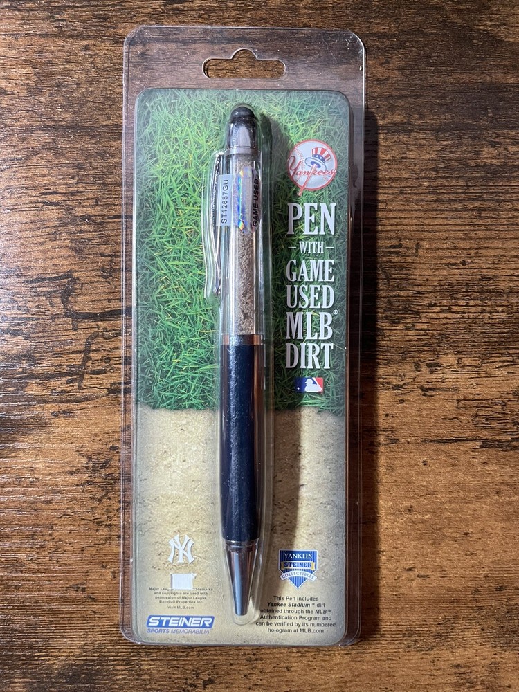 New York Yankees Game Used Dirt Pen Steiner Sports NYY