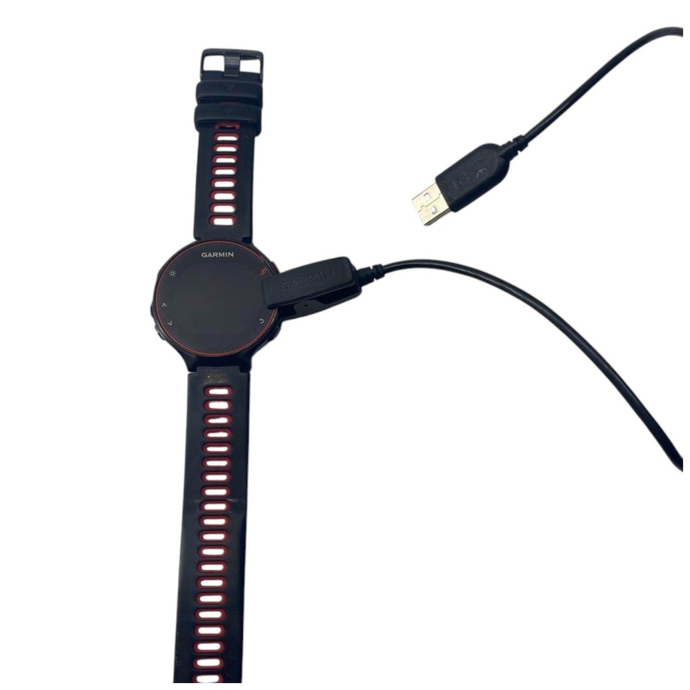 Garmin ForeAthlete 235J Black GPS Watch Used Tested Working Condition