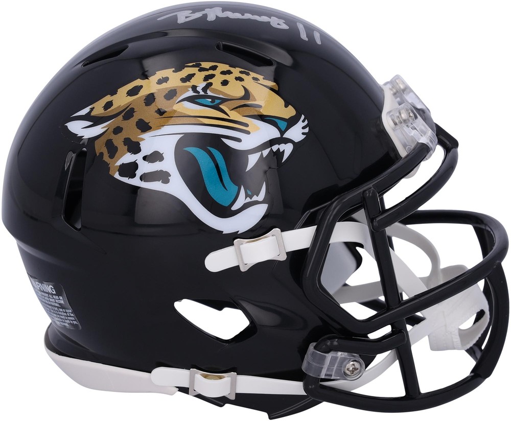 Brian Thomas Jr. Jacksonville Jaguars Autographed Riddell Speed Mini Helmet