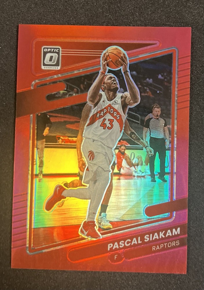 PASCAL SIAKAM 2021-22 Panini Donruss Optic Red #123 Raptors /99