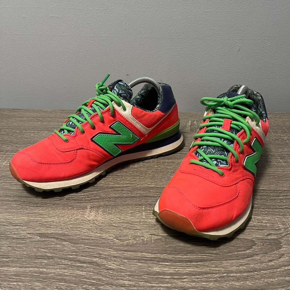 New Balance 574 Hawaii Luau Pack Women's Size 9.5 Sneakers Pink Lunvy WL574ILC
