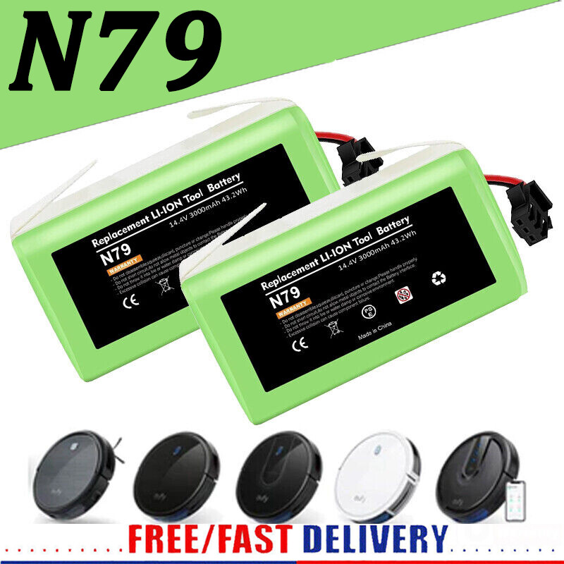 Ecovacs Deebot N79 N79S N79SE 500 DN622 Eufy 11 11S 12 15C Coredy Battery Replacement 1/2X Size
